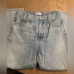 Agolde 90s Pinch Waist Jeans in Flashback‎ Blue sz 28